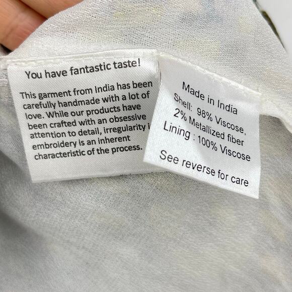 Rococo Sand | Braw Halter Smocked Mini Dress In Multi Paisley Floral Print S - Picture 12 of 13